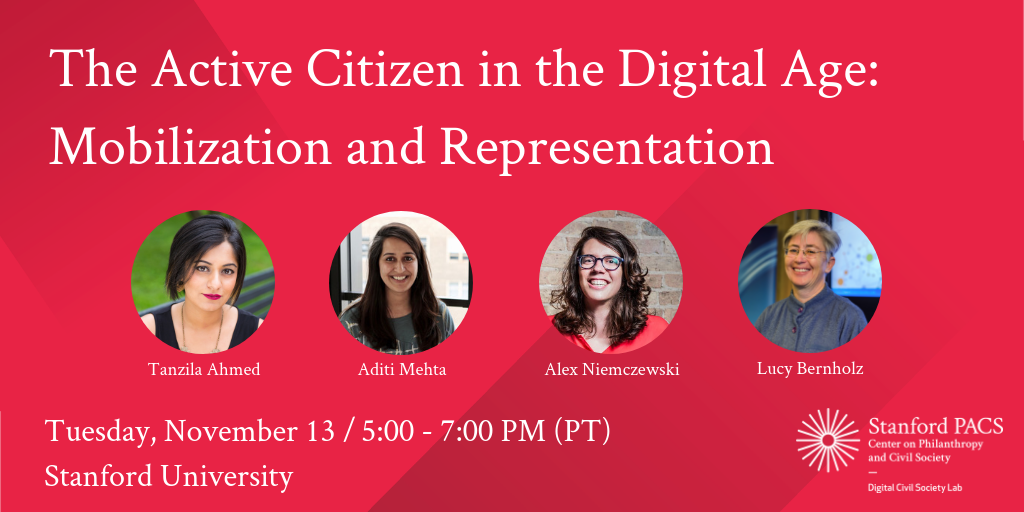 The Active Citizen in the Digital Age: Mobilization and Representation ...