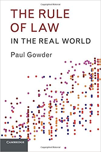 The Rule Of Law In The Real World Stanford Pacs